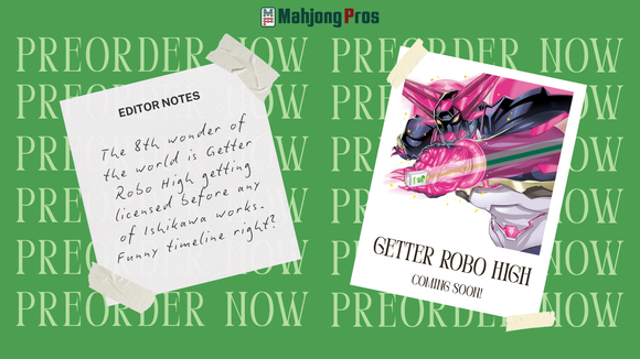 Getter Robo High: mecha pilots fight with mahjong tiles instead of fists